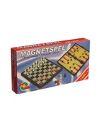 УЦЕНКА Настольная игра 3 в 1 «Зук»: нарды, шахматы, шашки, магнитная доска 24.5×24.5 см - Фото 2