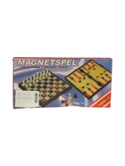 УЦЕНКА Настольная игра 3 в 1 «Зук»: нарды, шахматы, шашки, магнитная доска 24.5×24.5 см - Фото 4