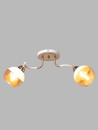 УЦЕНКА Люстра «Анден», 2хЕ27, 40 Вт, бело-золотая, 48×15×22 см - Фото 2