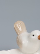 УЦЕНКА Подставка для мелочей "Пташки" 18х12х6см, белая - Фото 4