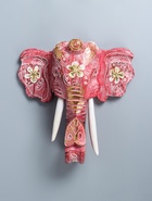 УЦЕНКА Сувенир дерево «Голова слона» 28×26×10.5 см - Фото 2