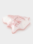 УЦЕНКА Блюдо сервировочное ёлочка "Новогодние забавы" 17,7х18,5х3,5 см - Фото 3