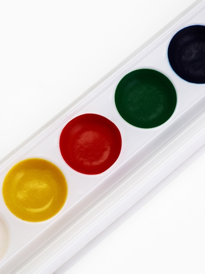 Акварельные краски, 6 цветов, «Герб»