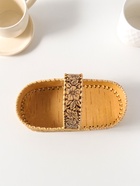 Конфетница - корзинка овальная «Цветочки», 21×10×13.5 см, береста - Фото 5