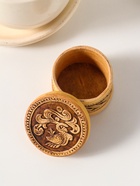 Шкатулка для украшений «Малютка рыбка», 5×3 см, береста - Фото 4