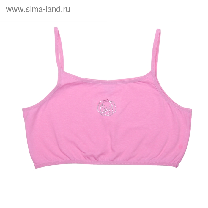 Бюстье для девочки, рост 134 см (68), цвет розовый  CAJ 2083 - Фото 1