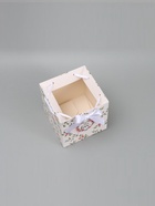 Коробка - переноска подарочная для цветов «С любовью», 19×19×19 см, с лентами - Фото 5