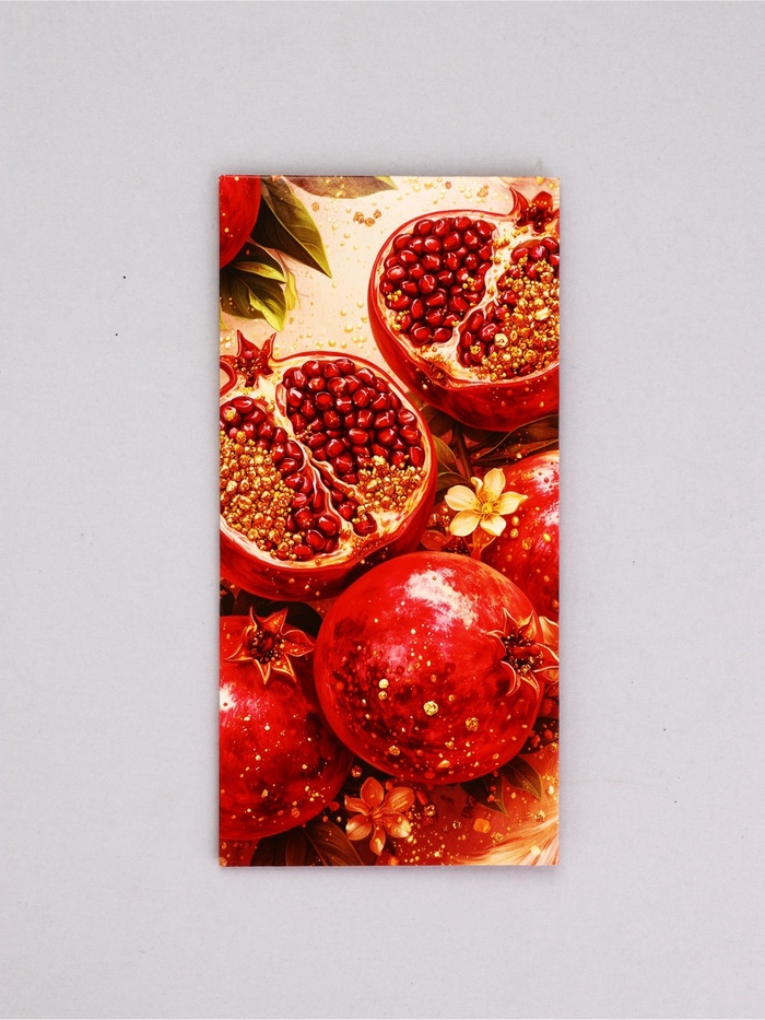 Конверт для денег «Гранаты», 16,5 х 8 см