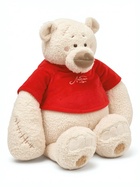 Мягкая игрушка «Медведь Тато в красной майке», 37 см - Фото 6