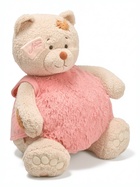 Мягкая игрушка «Кошка Мэри с сердцем-подушкой, в пудровом платье», 37 см 10990246