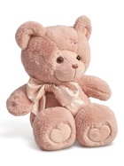 Мягкая игрушка «Медведь Ляля, с бантом», пудровая, 25 см  (артикул 10990247)  большой выбор товаров оптом и в розницу по низким ценам с доставкой