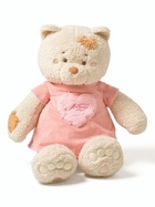 Мягкая игрушка «Кошка Мэри в платье с аппликацией», 37 см 10990251