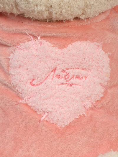 Мягкая игрушка «Кошка Мэри в платье с аппликацией», 37 см