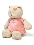 Мягкая игрушка «Кошка Мэри в платье с аппликацией», 37 см 10990251