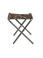 Набор складной мебели: стол, 4 стула, 102×50×44.5/61 см, чёрный, с дубовыми листьями - Фото 11