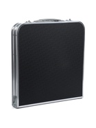 Набор складной мебели: стол, 4 стула, 102×50×44.5/61 см, чёрный, с дубовыми листьями - Фото 14