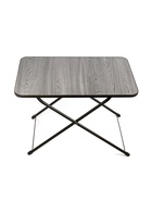 Стол туристический складной, 75×50×50/62 см, ЛДСП, цвет ясень чёрный  (артикул 10999204)  большой выбор товаров оптом и в розницу по низким ценам с доставкой