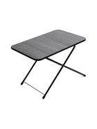 Стол туристический складной, 75×50×50/62 см, ЛДСП, цвет ясень чёрный  (артикул 10999204)  большой выбор товаров оптом и в розницу по низким ценам с доставкой