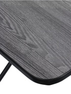 Стол туристический складной, 75×50×50/62 см, ЛДСП, цвет ясень чёрный  (артикул 10999204)  большой выбор товаров оптом и в розницу по низким ценам с доставкой