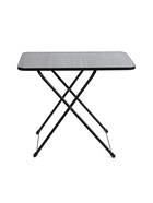 Стол туристический складной, 75×50×50/62 см, ЛДСП, цвет ясень чёрный  (артикул 10999204)  большой выбор товаров оптом и в розницу по низким ценам с доставкой