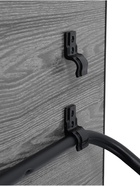 Стол туристический складной, 75×50×50/62 см, ЛДСП, цвет ясень чёрный - Фото 9