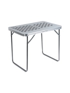 Стол туристический складной, 70×50×60 см, пластик, цвет металлик с принтом шахматная доска - Фото 1