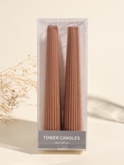 Набор свечей, 3.5×23 см, 2 шт. «Башня», корица, 4×9.5×25 см  (артикул 10962286)  большой выбор товаров оптом и в розницу по низким ценам с доставкой