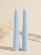 Набор свечей, 3.5×23 см, 2 шт. «Башня», светло-голубой, 4×9.5×25 см  (артикул 10962287)  большой выбор товаров оптом и в розницу по низким ценам с доставкой