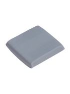 Ластик клячка, набор, 3 штуки, прямоугольные, серый, 37×35×0.9 мм, в коробочке - Фото 1