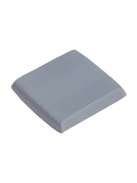 Ластик клячка, набор, 3 штуки, прямоугольные, серый, 37×35×0.9 мм, в коробочке