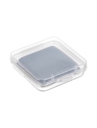 Ластик клячка, набор, 3 штуки, прямоугольные, серый, 37×35×0.9 мм, в коробочке - Фото 2