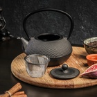 УЦЕНКА Чайник Magma «Восточная ночь» 600 мл с ситом, эмалированный внутри - Фото 3