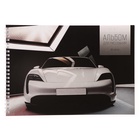 УЦЕНКА Альбом д/рис А4 48л греб Авто, обл мел карт, бл офс 100г/м2 - Фото 1