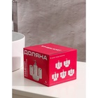 УЦЕНКА Набор для ванной, 4 предм. (дозатор, мыльница, 2 стакана) - Фото 9