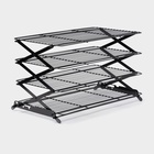 УЦЕНКА Решётка для глазирования и остывания кондитерских изделий 4-ярусная, 43.5×25.5×8 см - Фото 5