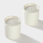 УЦЕНКА Набор для специй на дерев подставке 2 шт. «Bella Tenero» 100 мл солонка, 100 мл перечница 538 - Фото 5