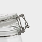 УЦЕНКА Банка для сыпучих продуктов с бугельным замком "Сердце" 580 мл, 10,5х10 см - Фото 4