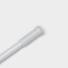 УЦЕНКА Карниз для ванной комнаты, 110-200 см, белый - Фото 5