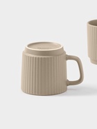 УЦЕНКА Набор кружек Magistro Jarwah Lausanne, 240 мл 7.8×8 см, 2 шт., фарфор, бежевый - Фото 4