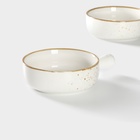 УЦЕНКА Набор кокотниц Magistro «Церера», 2 шт., 20×15×5 см, белый - Фото 2