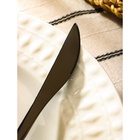 УЦЕНКА Набор столовых приборов «Античность», 4 предмета, чёрный - Фото 3