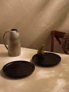 УЦЕНКА Набор тарелок круглых SL Home «Дарк», 2 шт., 25.5×25.5,3×2.2 см, чёрный - Фото 5