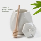 УЦЕНКА Ёмкость для мёда Bella Tenero «Пчёлка», 500 мл, с ложкой, 9.5×13 см - Фото 2