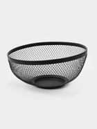 УЦЕНКА Ваза для фруктов «Сетка» 26.5×12 см, цвет черный - Фото 2