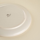 УЦЕНКА Набор тарелок круглых SL Home «Леггеро», 2 шт., 25.5×25.5.3×2.2 см, бежевый - Фото 4
