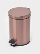 УЦЕНКА Ведро мусорное с педалью, 3 л, нерж. сталь, цвет бронза - Фото 2