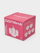 УЦЕНКА Набор для ванной, 4 предмета (дозатор, мыльница, 2 стакана) - Фото 3