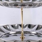 УЦЕНКА Блюдо 2 яруса, 18/22 см - Фото 2