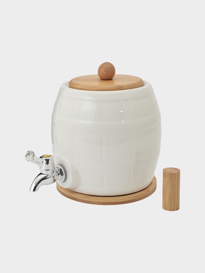 УЦЕНКА Бочонок с краником на дерев. подставке «Bella Tenero» 2.5 л