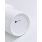 УЦЕНКА Дозатор для жидкого мыла на подставке «Геометрика», 250 мл, бело-золотой - Фото 4